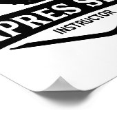 アプレーススキーインストラクターパーティーアフタースキースキースキーヤー ポスター (角)