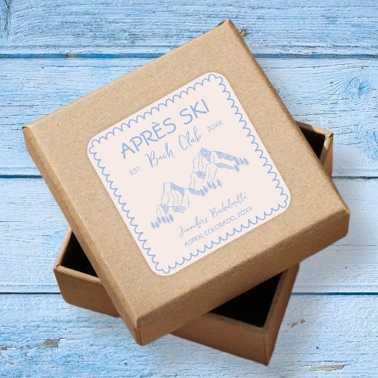 アプレーススキーウィンターバッハバチェロレッテ スクエアシール