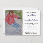 アプレーススキーパーティの招待状 招待状 (正面)