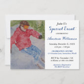 アプレーススキーパーティーイベント招待状 招待状 (正面)