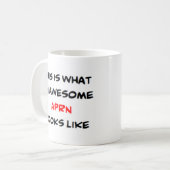 アプロン素晴らし、 コーヒーマグカップ (正面左)