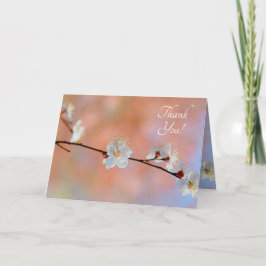 アプ大切日本のリコット花 サンキューカード