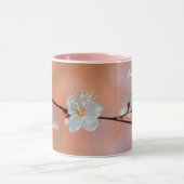 アプ大切日本のリコット花 マグカップ (中央)