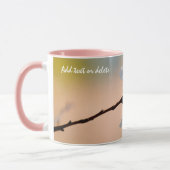 アプ素晴らし日本のリコット花 マグカップ (左)