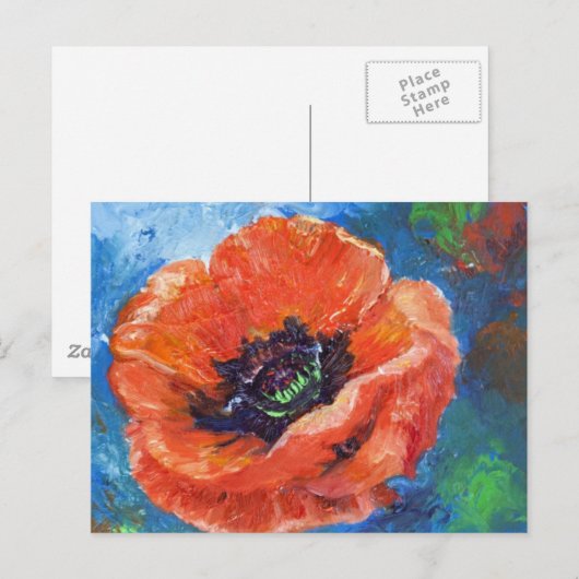 アヘンの夢 ポストカード (正面/裏面)