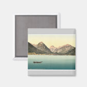 アヘンゼー，ペルティサウ，チロル，オーストリア – ハンガリー マグネット (正面/裏面)