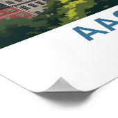 アヘンドイツトラベルプリント ポスター (角)