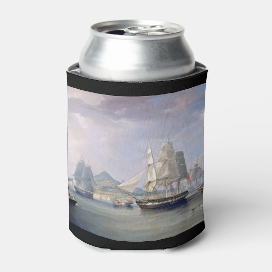 アヘン密輸船 1824年 缶クーラー (缶正面)