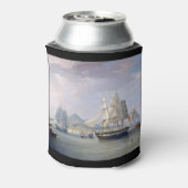 アヘン密輸船 1824年 缶クーラー (缶裏面)