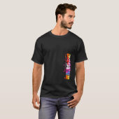 アヘン市街の風景アヘンのスカイライン Tシャツ (正面フル)