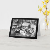 アヘン窟マニラ、フィリピン1924年 カード (黄色い花)