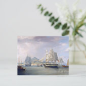 アヘン・クリッパー船1824 ポストカード (スタンド正面)