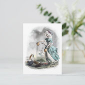 アヘン・ポピー ポストカード (スタンド正面)