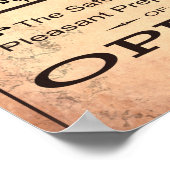 アヘン–1883 ポスター (角)