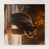 アベアーインザクリークジグソーパズル ジグソーパズル (横)