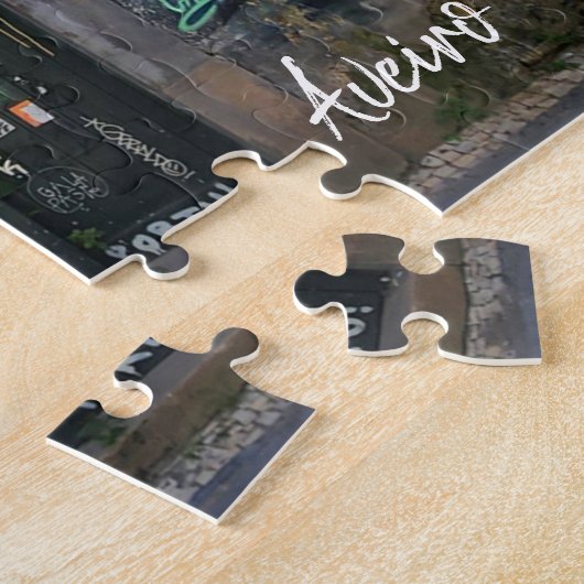 アベイロ通りアートポルトガル ジグソーパズル (側面)