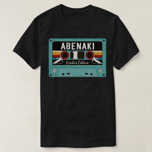 アベナキニューハンプシャー Tシャツ (デザイン正面)