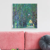 アベニューインシュロスカマーパークバイグスタフクリムト キャンバスプリント (インサイチュ (リビング))