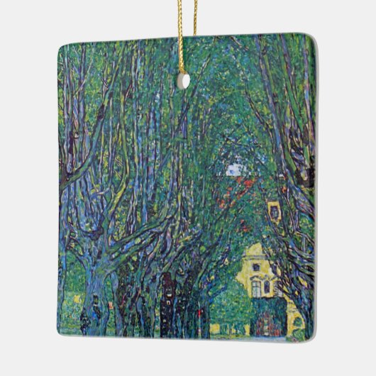 アベニューインシュロスカマーパークバイグスタフクリムト セラミックオーナメント (左)