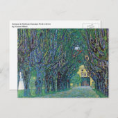 アベニューインシュロスカマーパークバイグスタフクリムト ポストカード (正面/裏面)