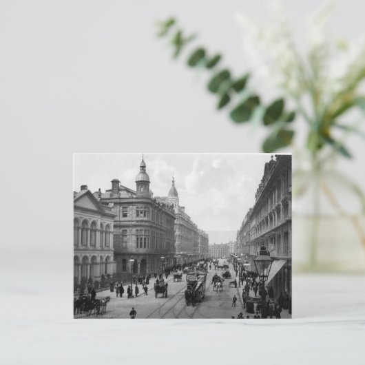 アベニュー王室のベルファスト，北アイルランドヴィンテージ ポストカード (スタンド正面)