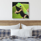 アベビーグリーンゲッコ キャンバスプリント (インサイチュ (寝室))