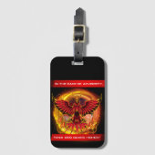 アベフェニックス ラゲッジタグ (正面縦)