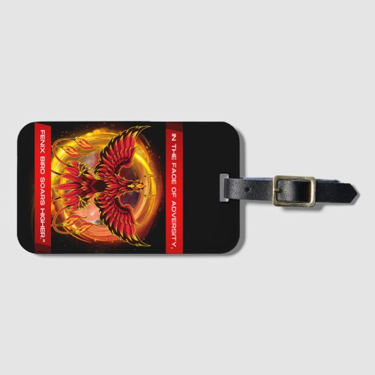 アベフェニックス ラゲッジタグ (正面横)