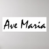 アベマリア ポスター (正面)
