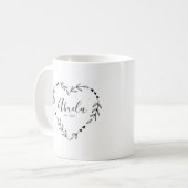 アベラ年間のテスト。 コーヒーマグカップ (正面左)