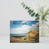 アベリストウィス旧大学 ポストカード (スタンド正面)