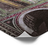 アベルとメルキセデチが祭壇に供える供え物 ポスター (角)