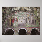 アベルとメルキセデチが祭壇に供える供え物 ポスター (正面)