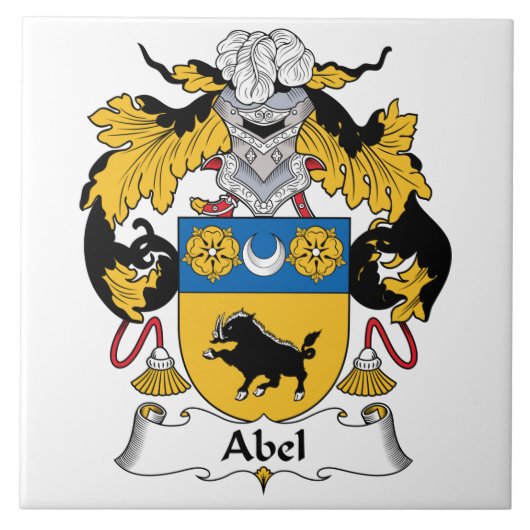 アベルの家紋 タイル (正面)