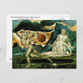 アベルはアダム&エバが見つけた ポストカード (正面/裏面)