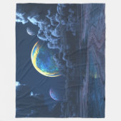 アベルヌスのサンゴ フリースブランケット (正面)