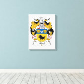 アベル家紋 キャンバスプリント (インサイチュ (ウッドフロア))