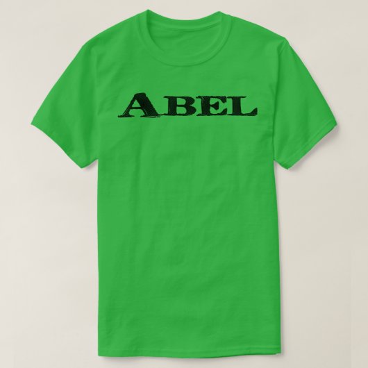 アベル1 Tシャツ (デザイン正面)