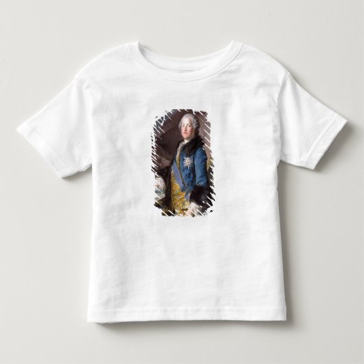 アベルFrancoisポアソンMarquis de Marigny 1755年 トドラーTシャツ (正面)