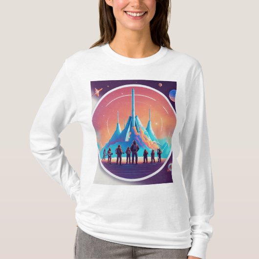 アベンガーズ星間戦闘 Tシャツ (正面)