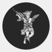 アベンギングエンジェルシンナーチカノタトゥー ラウンドシール (正面)