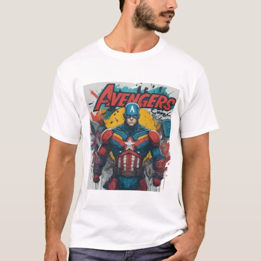 アベンジャースアセンブリ Tシャツ (正面)