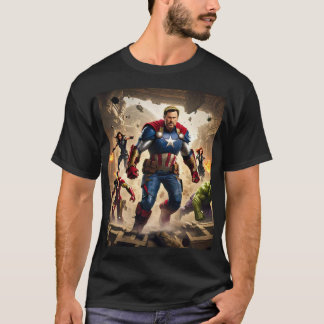 アベンジャーズが古代遺跡を征服Tシャツ Tシャツ