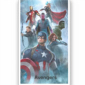 アベンジャーズステッカー シール (正面)