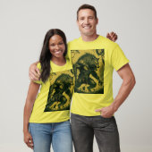 アベンジャーズ対ワーウルフ・フューリー。 Tシャツ (ユニセックス)