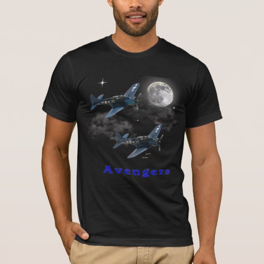 アベンジャーズ急降下爆撃 Tシャツ (正面)