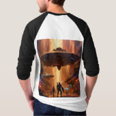 アベンジャーズ集合:究極のヒーロー分隊Tシャツ» Tシャツ (裏面)