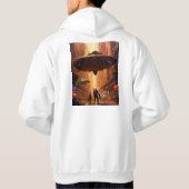 「アベンジャーズ・アセンブル:究極のヒーロー分隊Tシャツ」 パーカ (裏面)