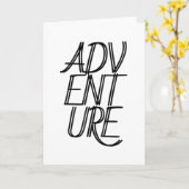 アベンテエ カード (黄色い花)