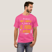 アペおもしろいロ柔道おもしろいアイディア Tシャツ (正面フル)